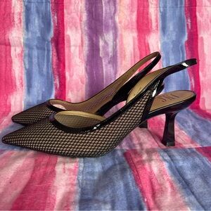 INC International Concepts Tevy Women's 10M Black Mesh